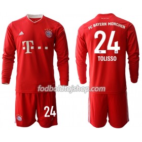 FC Bayern München Corentin Tolisso 24 Børn Hjemme Fodboldsæt 2020-21 L/S (+ Korte bukser)